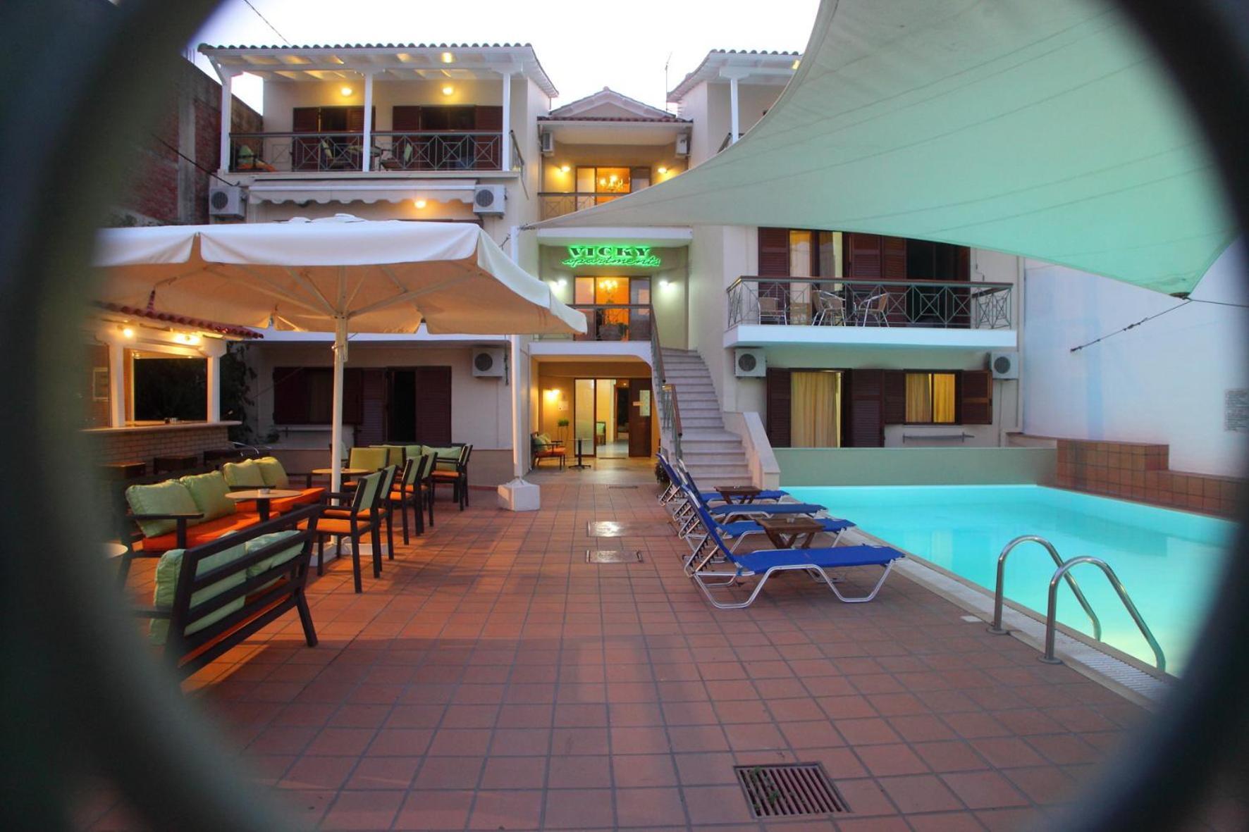 Vicky Apartments Nikiana Exterior foto